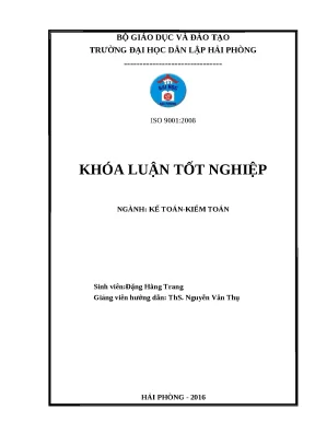 Luận văn hpu hoàn thiện công tác kế toán doanh thu chi phí và xác định kết quả kinh doanh tại công ty tnhh công nghệ tự động hóa hoàng gia