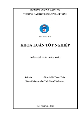 Hoàn thiện công tác kế toán vốn bằng tiền tại công ty tnhh mtv duyên hải xí nghiệp 7