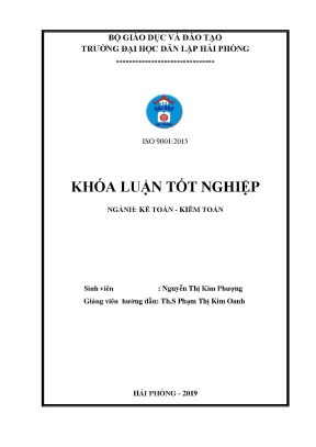 Hoàn thiện công tác kế toán doanh thu chi phí và xác định kết quả kinh doanh tại công ty tnhh thương mại tâm phúc hưng