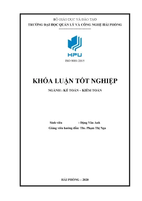 Hoàn thiện công tác kế toán nguyên vật liệu tại công ty cổ phần thịnh lợi