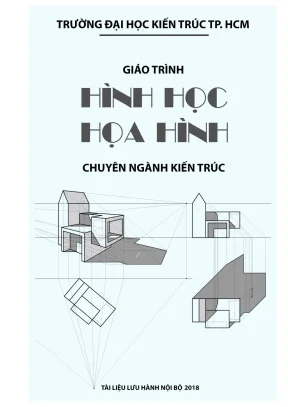 Giáo trình hình học hoạ hình chuyên ngành kiến trúc trường đh kiến trúc tp hcm