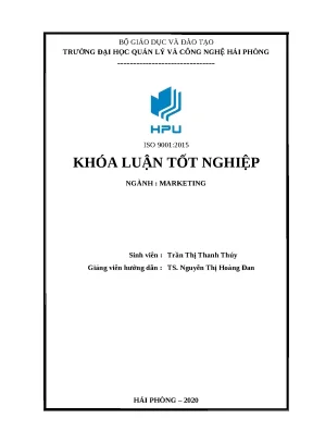 Luận văn giải pháp hoàn thiện công tác marketing tại công ty cổ phần dịch vụ thương mại 3ae