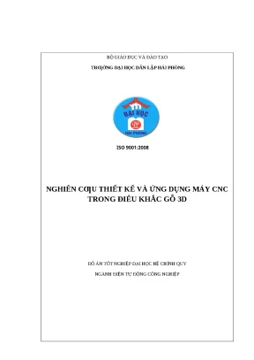 Luận văn hpu nghiên cứu thiết kế và ứng dụng máy cnc trong điêu khắc gỗ 3d