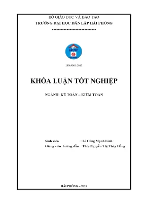 Hoàn thiện tổ chức công tác kế toán thanh toán với người mua người bán tại công ty tnhh an minh