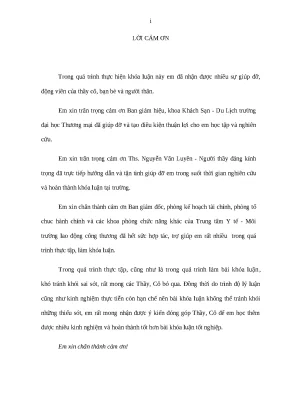 Luận văn tmu hoàn thiện cơ sở vật chất kỹ thuật của trung tâm y tế môi trƣờng lao động công thƣơng
