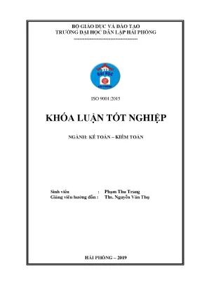 Hoàn thiện công tác kế toán doanh thu chi phí và xác định kết quả kinh doanh tại công ty tnhh sản xuất và thương mại mỹ tín