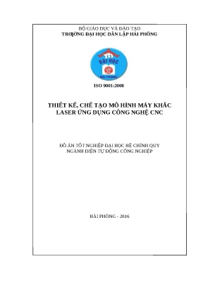 Luận văn hpu thiết kế chế tạo mô hình máy khắc laser ứng dụng công nghệ cnc