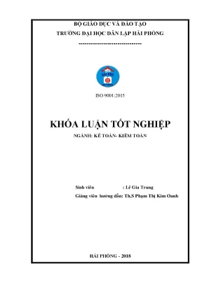 Hoàn thiện công tác lập và phân tích bảng cân đối kế toán tại công ty tnhh vận tải duyên hải