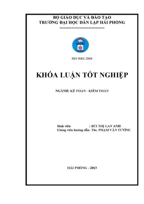 Hoàn thiện tổ chức kế toán hàng tồn kho tại công ty cổ phần vật liệu xây dựng vận tải đại cát lộc
