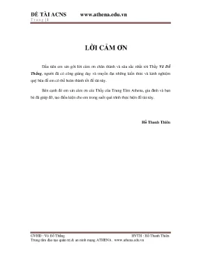 Đề tài acns