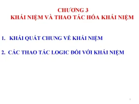 Chuong iii khai niem và thao tác hóa khái niệm