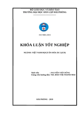 Luận văn hpu tìm hiểu hoạt động kinh doanh lữ hành tại công ty tnhh mtv dịch vụ và lữ hành saigontourist chi nhánh hải phòng