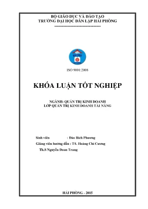 Một số biện pháp nâng cao hiệu quả sử dụng nguồn nhân lực tại công ty tnhh gas petrolimex hải phòng