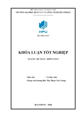Hoàn thiện công tác kế toán vốn bằng tiền tại công ty tnhh xăng dầu mỹ đức