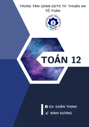 Ly thuyet va cac dang bai tap mon toan 12 le doan thinh