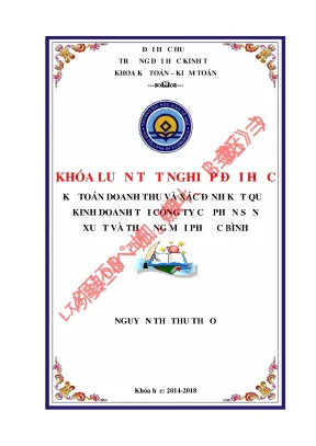 Kế toán doanh thu và xác định kết quả kinh doanh tại công ty cổ phần sản xuất và thương mại phước bình