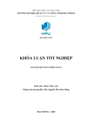 Hoàn thiện công tác kế toán doanh thu chi phí và xác định kết quả kinh doanh tại công ty cổ phần vận tải biển hùng vương