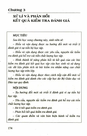 Giáo trình kiểm tra đánh giá trong giáo dục in lần thứ ba phần 2