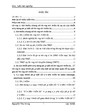 Pháp luật quốc tế về thương mại điện tử
