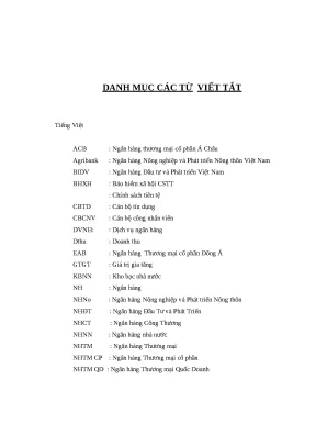 Luận văn thạc sĩ phát triển sản phẩm dịch vụ ngân hàng tại ngân hàng nông nghiệp và phát triển nông thôn tỉnh ninh thuận