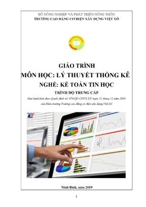 Giáo trình lý thuyết thống kê nghề kế toán tin học trình độ trung cấp