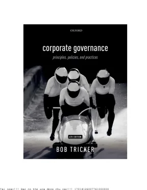 Corporate governance