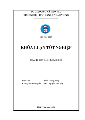 Hoàn thiện công tác kế toán doanh thu chi phí và xác định kết quả kinh doanh tại công ty trách nhiệm hữu hạn thương mại tân anh