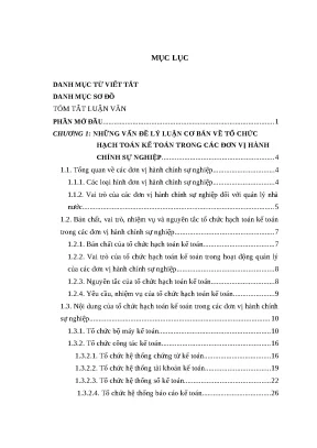 Luận văn thạc sĩ hoàn thiện tổ chức hạch toán kế toán tại ngành thuế việt nam
