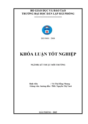 Đánh giá hiện trạng quản lý môi trường kcn nomura hải phòng