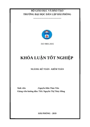 Luận văn hoàn thiện công tác kế toán nguyên vật liệu tại công ty tnhhvận tải biển sao phương đông