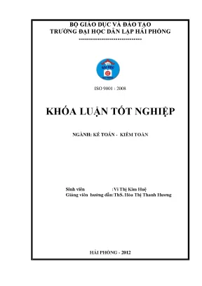 Hoàn thiện công tác lập và phân tích bảng cân đối kế toán tại chi nhánh công ty cổ phần thương mại thái hưng