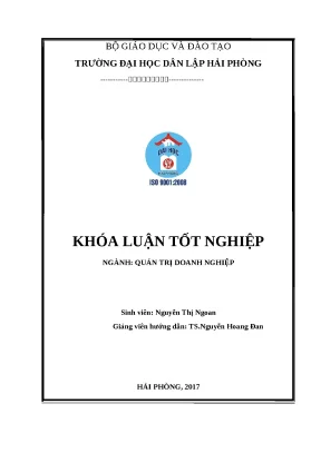Luận văn biện pháp marketing góp phần nâng cao hiệu quả kinh doanh tại khách sạn sao mai