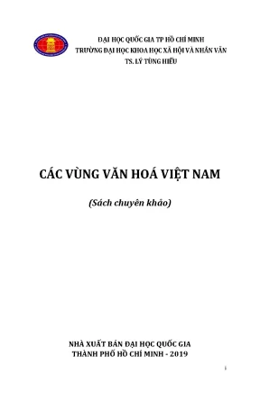 Các vùng văn hóa việt nam