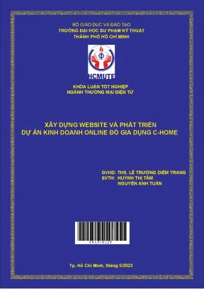 Xây dựng website và phát triển dự án kinh doanh online đồ gia dụng c home