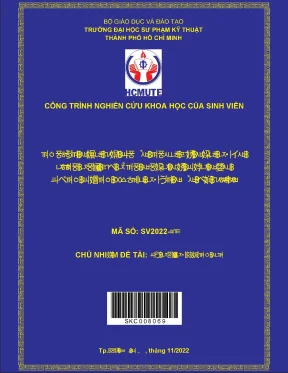 Đề tài nckh hcmute nghiên cứu sự khác nhau về cấu trúc tinh thể và tính chất bề mặt của màng mỏng fe3o4 trên các đế silic