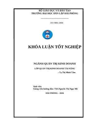 Luận văn hpu các biện pháp cải thiện tình hình tài chính tại công ty trách nhiệm hữu hạn thương mại xây dựng vạn xuân