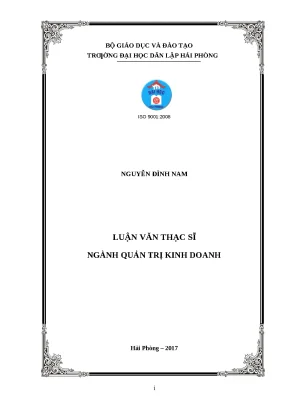 Luận văn hpu thực trạng và giải pháp đổi mới cải cách thủ tục hành chính theo cơ chế một cửa tại ủy ban nhân dân quận kiến an
