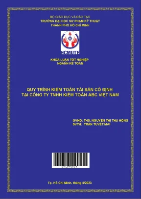 Quy trình kiểm toán tài sản cố định tại công ty tnhh kiểm toán abc việt nam