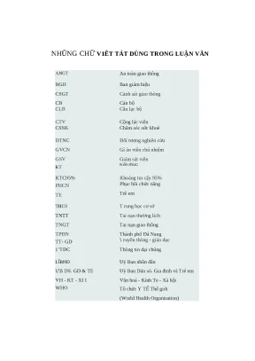 Luận văn mô tả kiến thức thái độ thực hành về phòng tránh tai nạn thương tích của trẻ em từ 10 đến dưới 16 tuổi tại quận liên chiểu thành phố đà nẵng