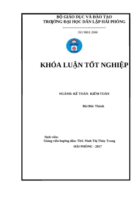 Luận văn hpu hoàn thiện công tác kế toán doanh thu chi phí và xác định kết quả kinh doanh tại công ty tnhh đầu tư thương mại và xây dựng tín đức