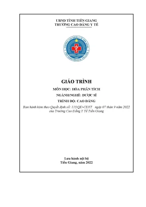 Giáo trình hóa phân tích dscq sua 30 9 23