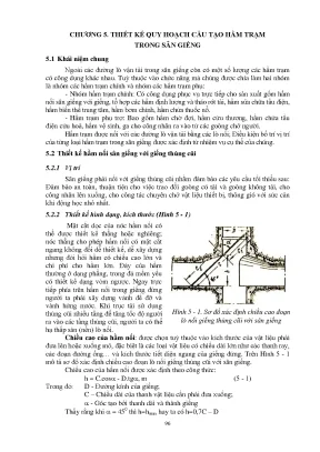 Giáo trình quy hoạch và thiết kế cấu tạo công trình ngầm phần 2 trường đh công nghiệp quảng ninh