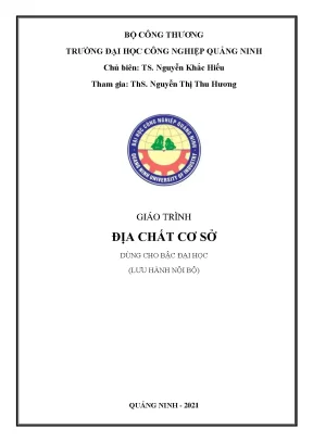 Giáo trình địa chất cơ sở phần 1