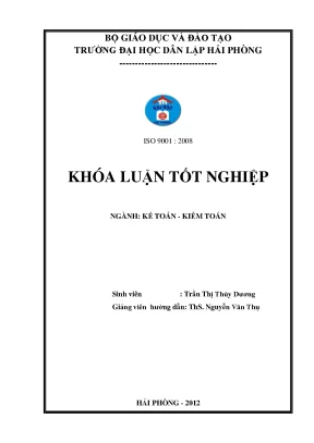 Hoàn thiện công tác kế toán nguyên vật liệu tại công ty tnhh một thành viên xi măng vicem hải phòng