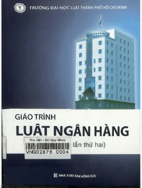 Giáo trình luật ngân hàng