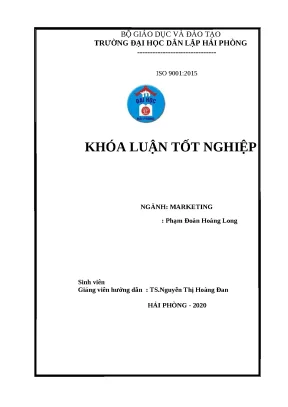 Luận văn hoàn thiện công tác marketing để nâng cao hiệu quả kinh doanh tại công ty tnhh mtv xi măng vicem hải phòng