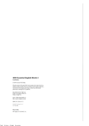 4003 essential english words 6