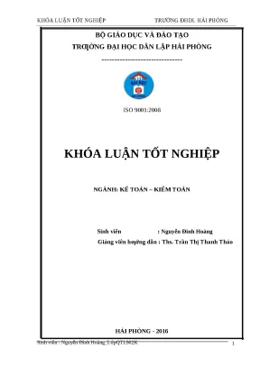 Luận văn hpu hoàn thiện công tác kế toán hàng hóa tại công ty tnhh thương mại mê linh