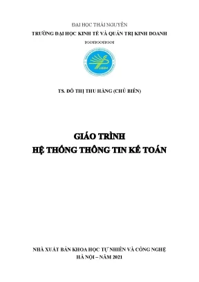 Giáo trình hệ thống thông tin kế toán ts đỗ thị thu hằng chủ biên