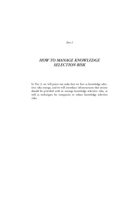 Ebook knowledge management and risk strategies part 2
